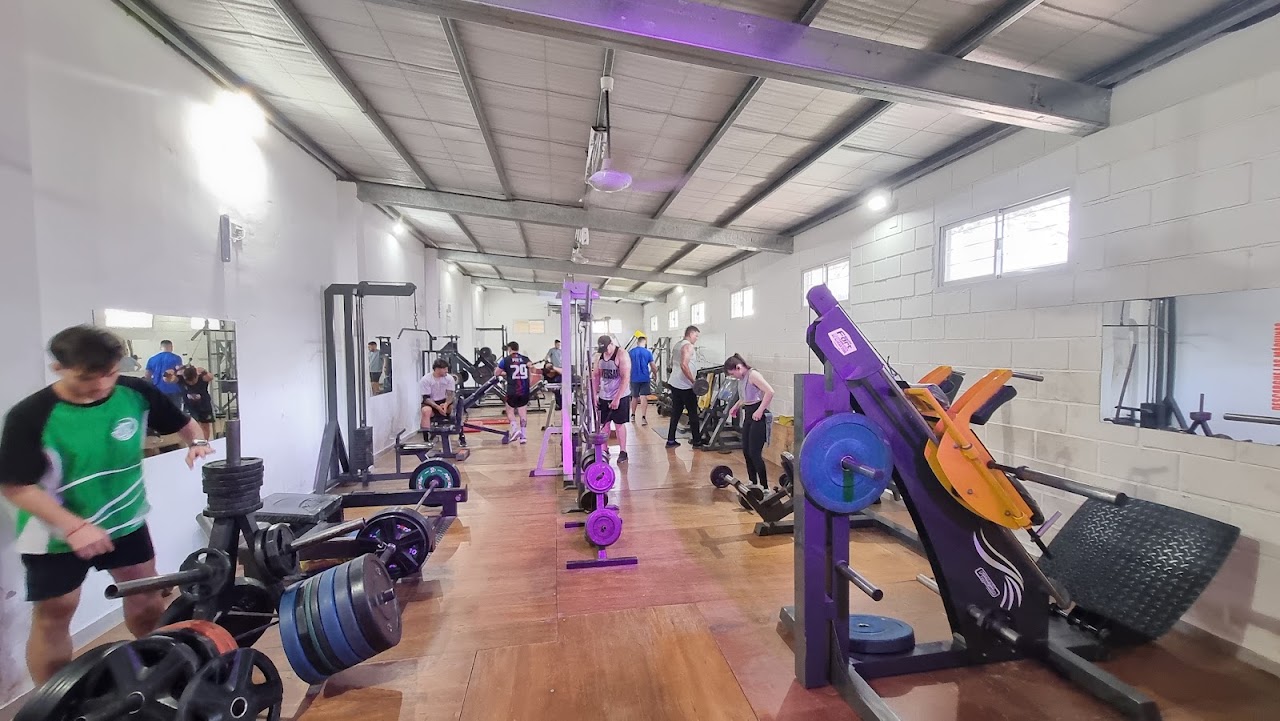 Salón principal de GYM FORT en Resistencia con equipamiento completo de musculación